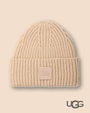 Image of Ugg Women's Chunky Rib Beanie in Cream
