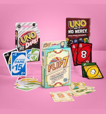 Image of various UNO games