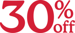 30% off