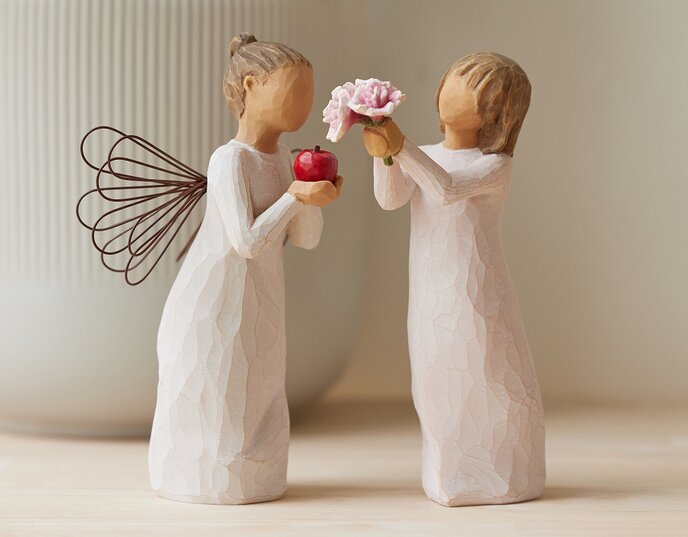 Image of Willow Tree You're the Best! and Thank You Figurines