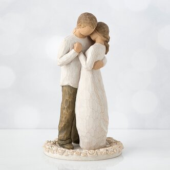 Image of Willow Tree Promise Cake Topper