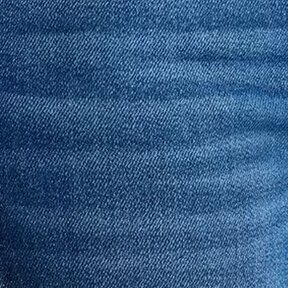 Swatch of dark wash denim
