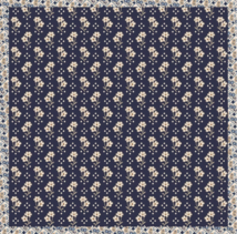 Image of Vera Bradley Rachel Ditsy Peacoat Swatch