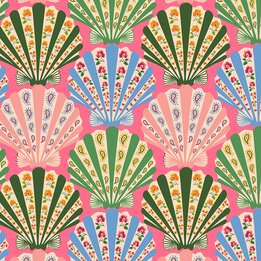 Image of Vera Bradley Cottage Shells Print