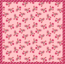 Image of Vera Bradley Melissa Ditsy Pink Swatch