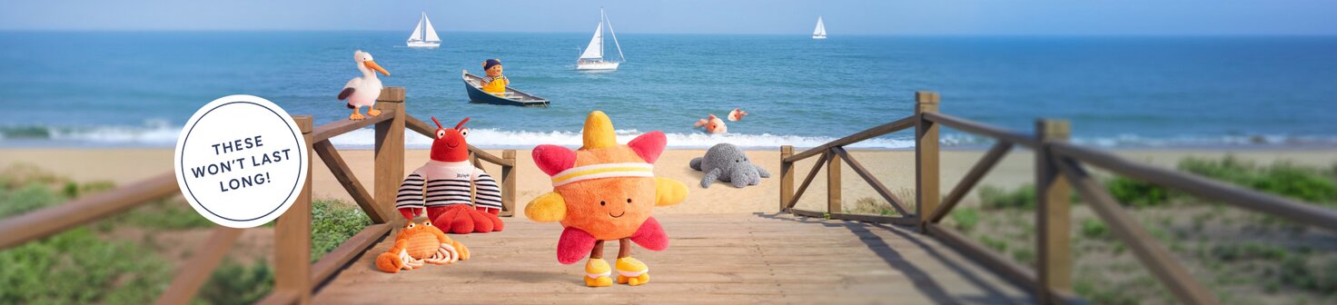 Jellycat Beach Collection