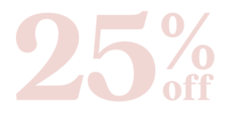 25% off