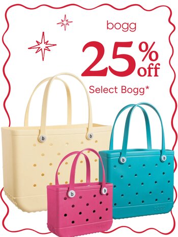 25% off select Bogg