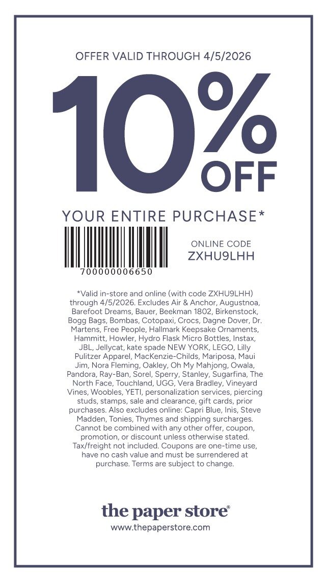in-store coupon | use code ZXHU9LHH online