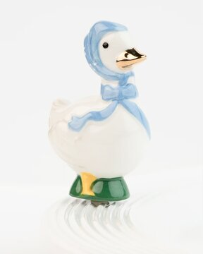 Image of Nora Fleming Mini Porch Pal Goose Platter Ornament