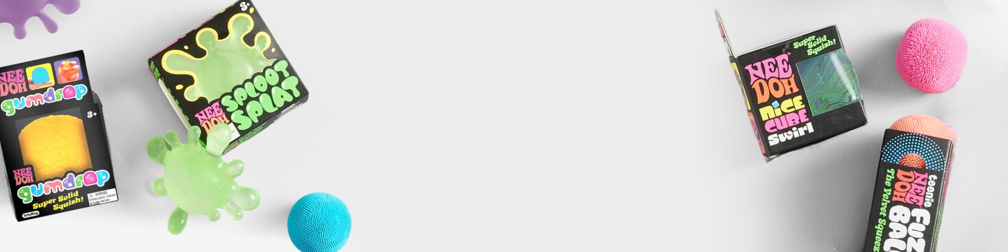 Image of various NeeDoh toys