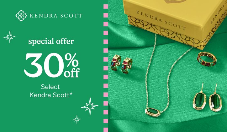 30% off select Kendra Scott