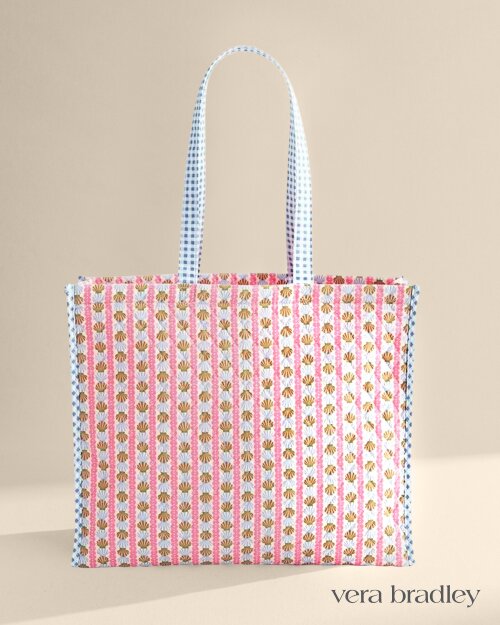 Vera bradley Branning tote in Cottage Shells