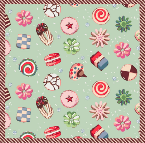 Image of Vera Bradley Cookie Swap Print
