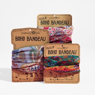 Image of 3 Natural Life Boho Bandeau headbands