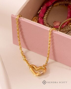 Image of Valentine's hearts Kendra Scott necklaces