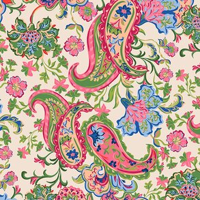 Image of Vera Bradley Vibrant Paisley Print