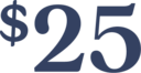 $25