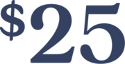 $25