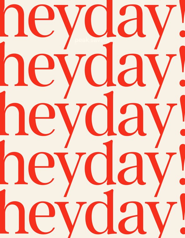 heyday! pattern repeated