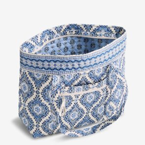 Image of Vera Bradley Original Tote in Cambridge Blues
