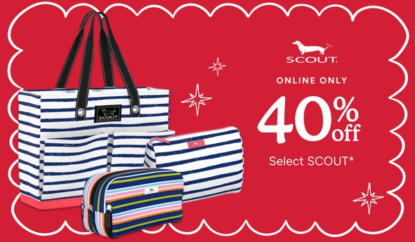 40% off Select SCOUT - Online only