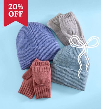 Image of beanies and gloves 