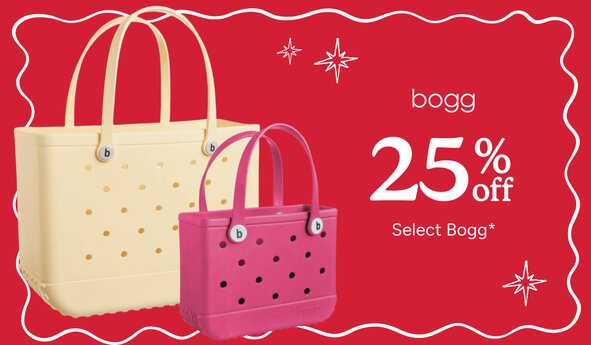 25% off select Bogg