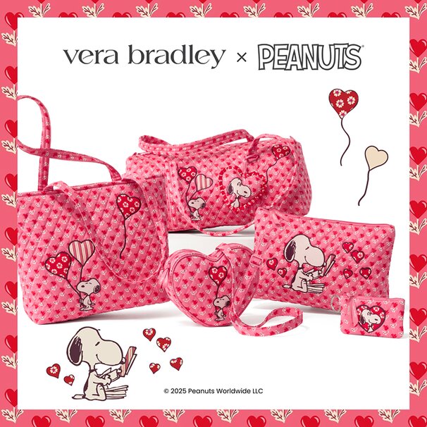 Image of Vera Bradley x Peanuts Valentine's Day Collection