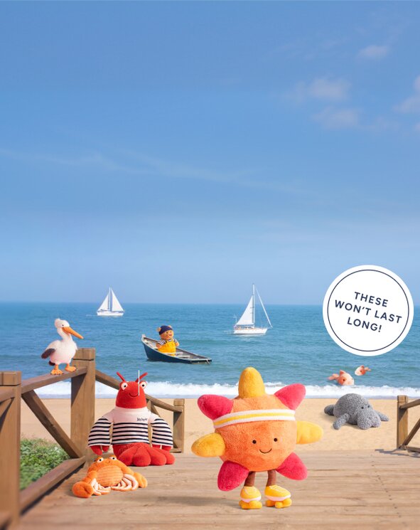 Jellycat Beach Collection