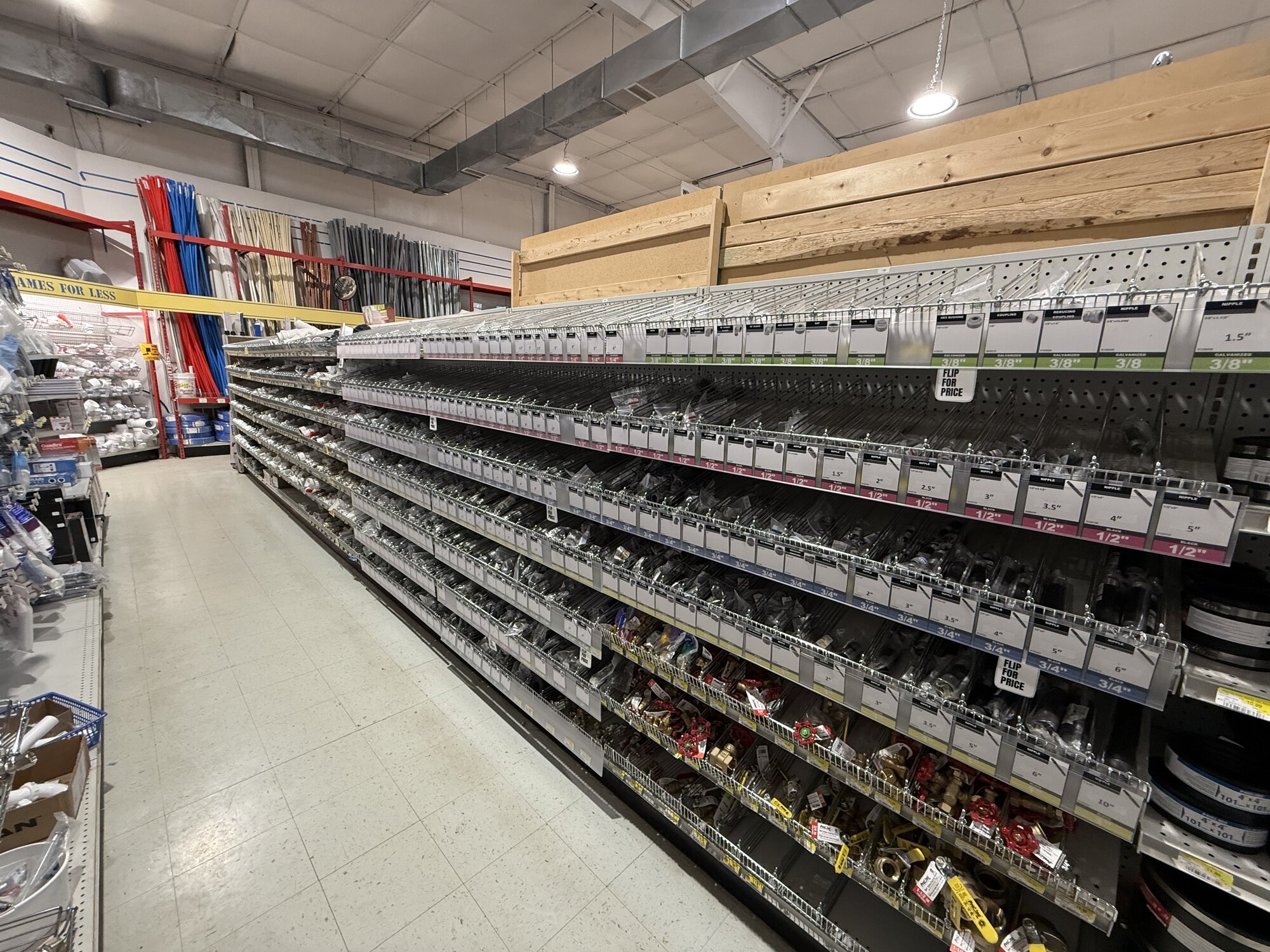 plumbing supplies
