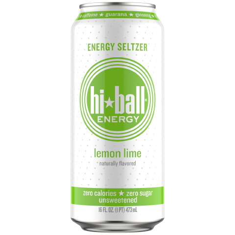 HiBall Lemon Lime Energy Drink