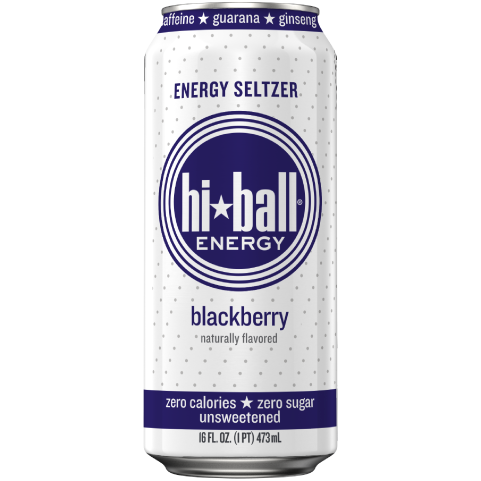 HiBall Black Berry Energy Drink