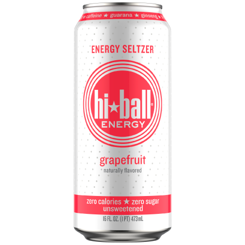 HiBall Grapefruit Energy Drink