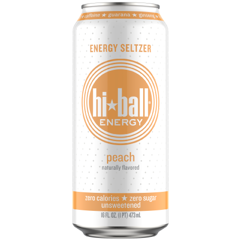 HiBall Peach Energy Drink