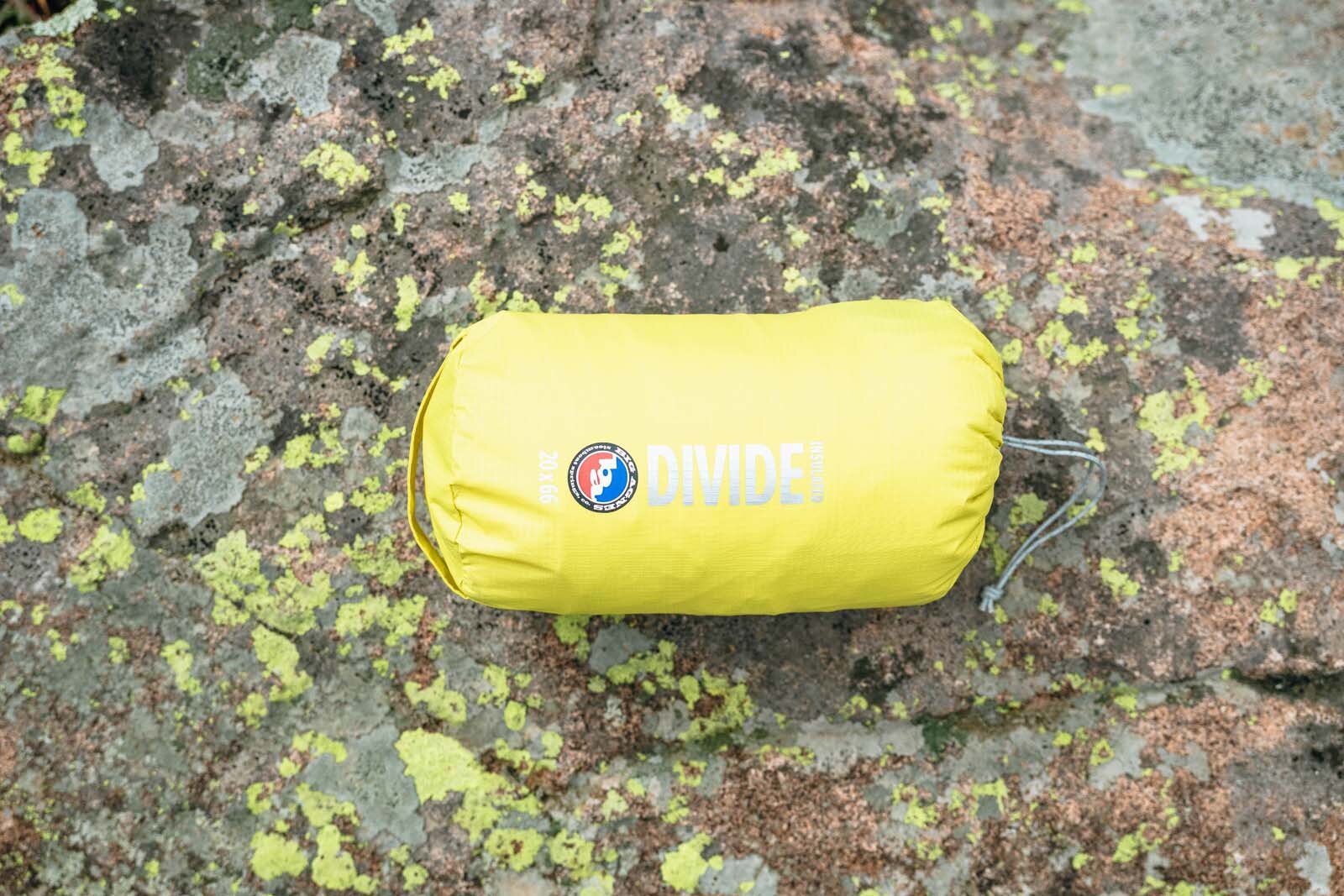 Matelas de couchage isolé à chambre à air Rapide SL | Big Agnes | Big Agnes rope