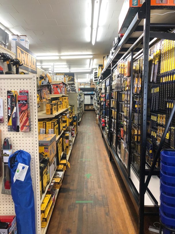 Power tools aisle