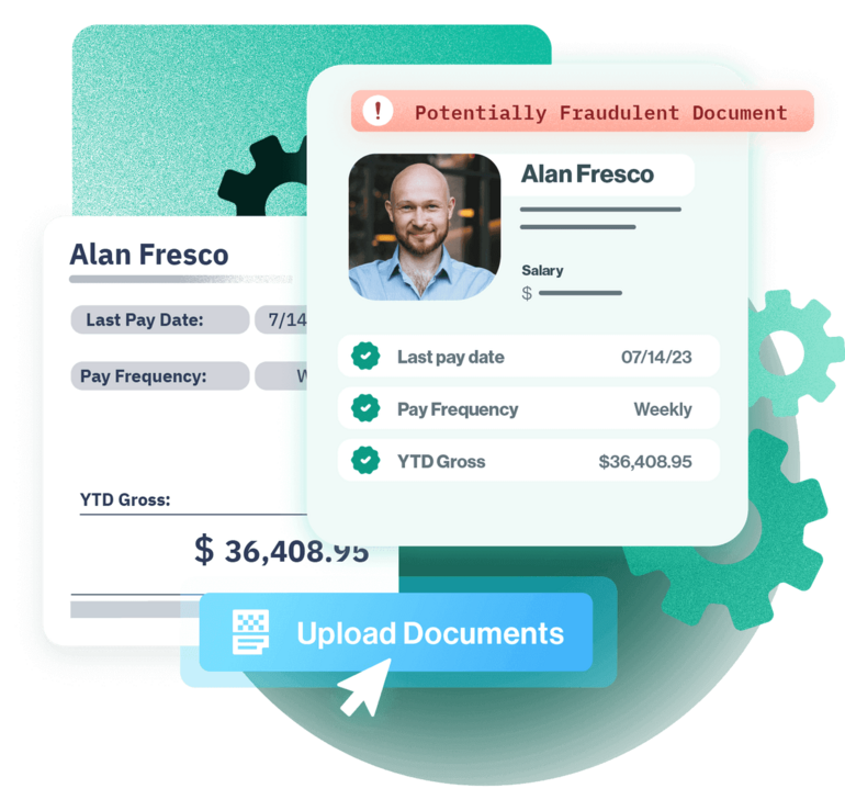 How Truework identifies bank documents as potentially fraudulent.