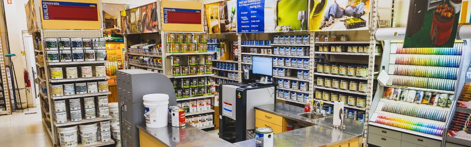 Paint aisle