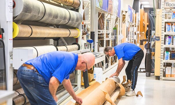 Employees working at Notre Dame Gander Location