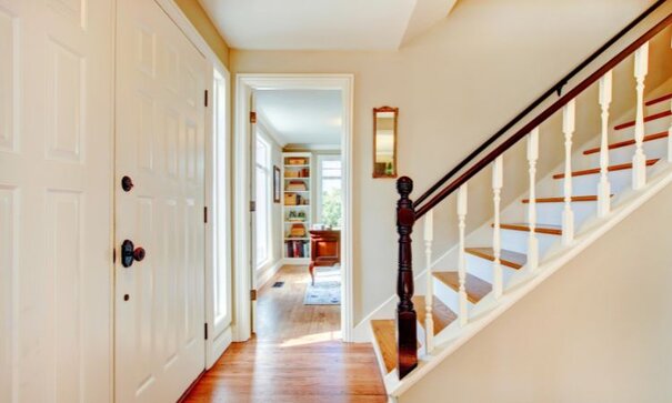Interior Door with moulding