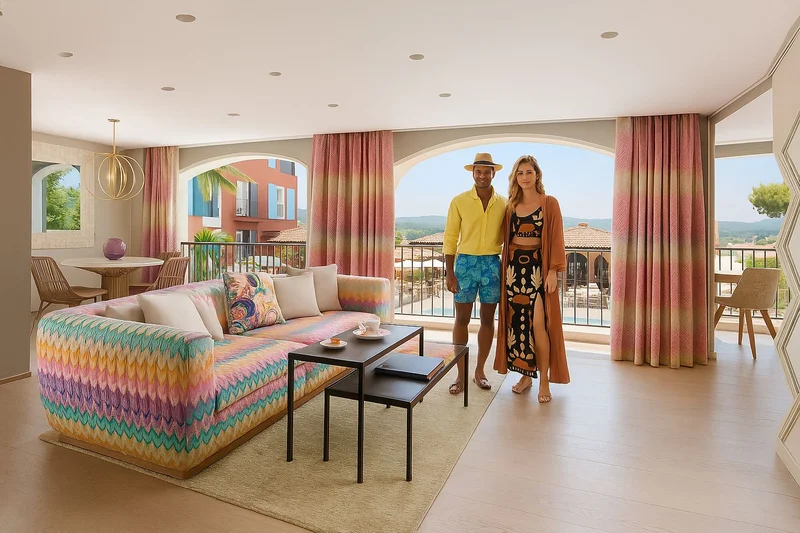 Resort suite lifestyle