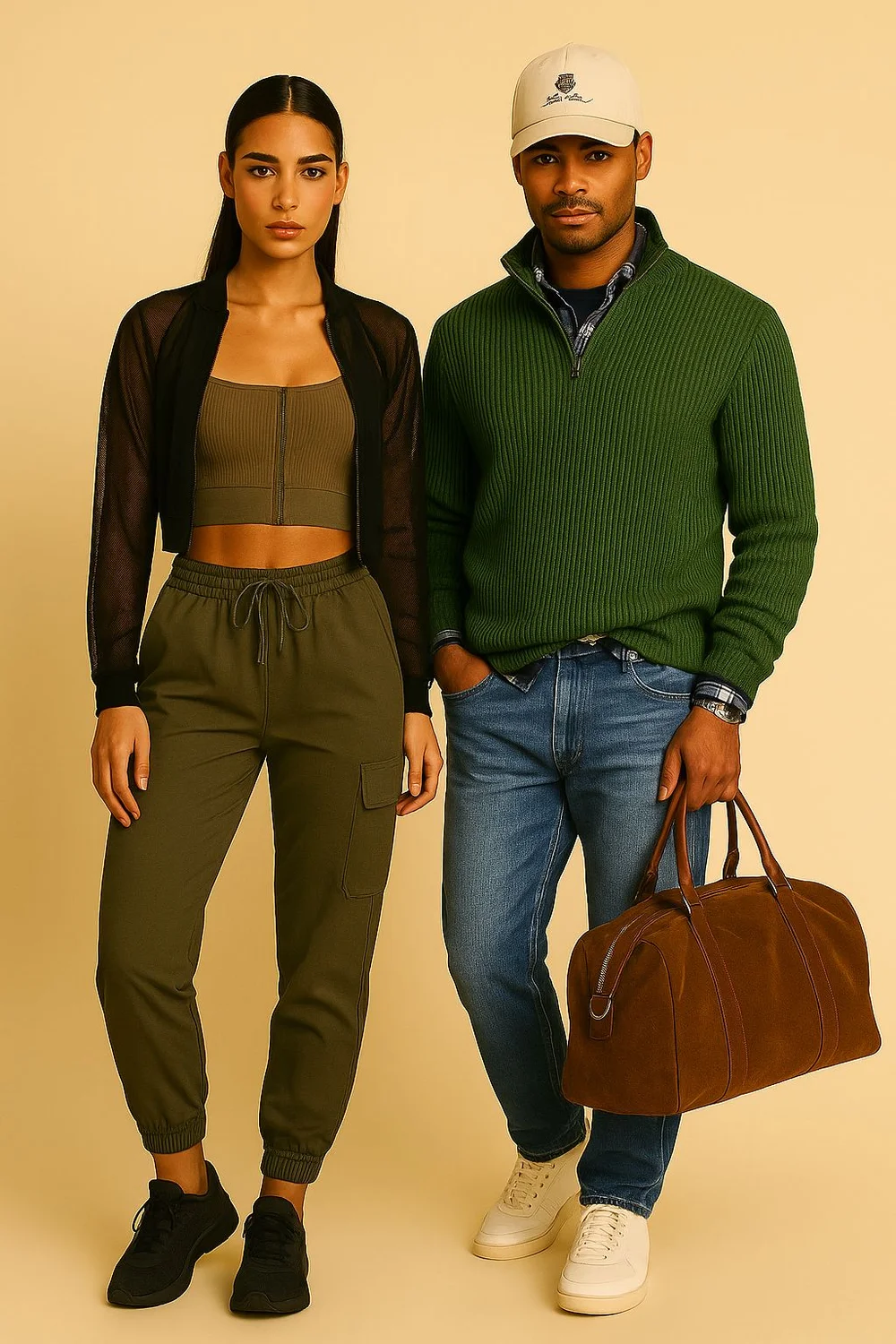 Ali + Andy Z — couple look