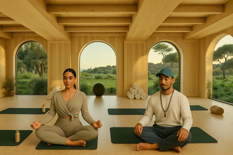 Mindful wellness retreat