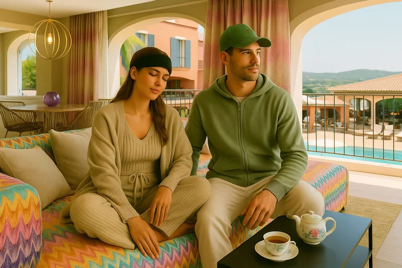 Mindful lounge moments