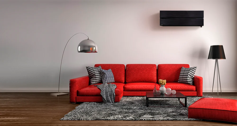 LN25 Black Diamond HyperCore® Smart High Wall Heat Pump