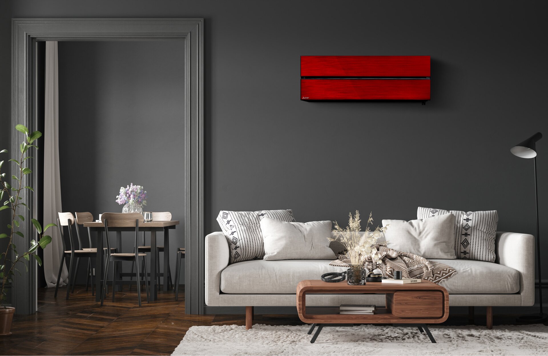 LN35 Black Diamond HyperCore® Smart High Wall Heat Pump