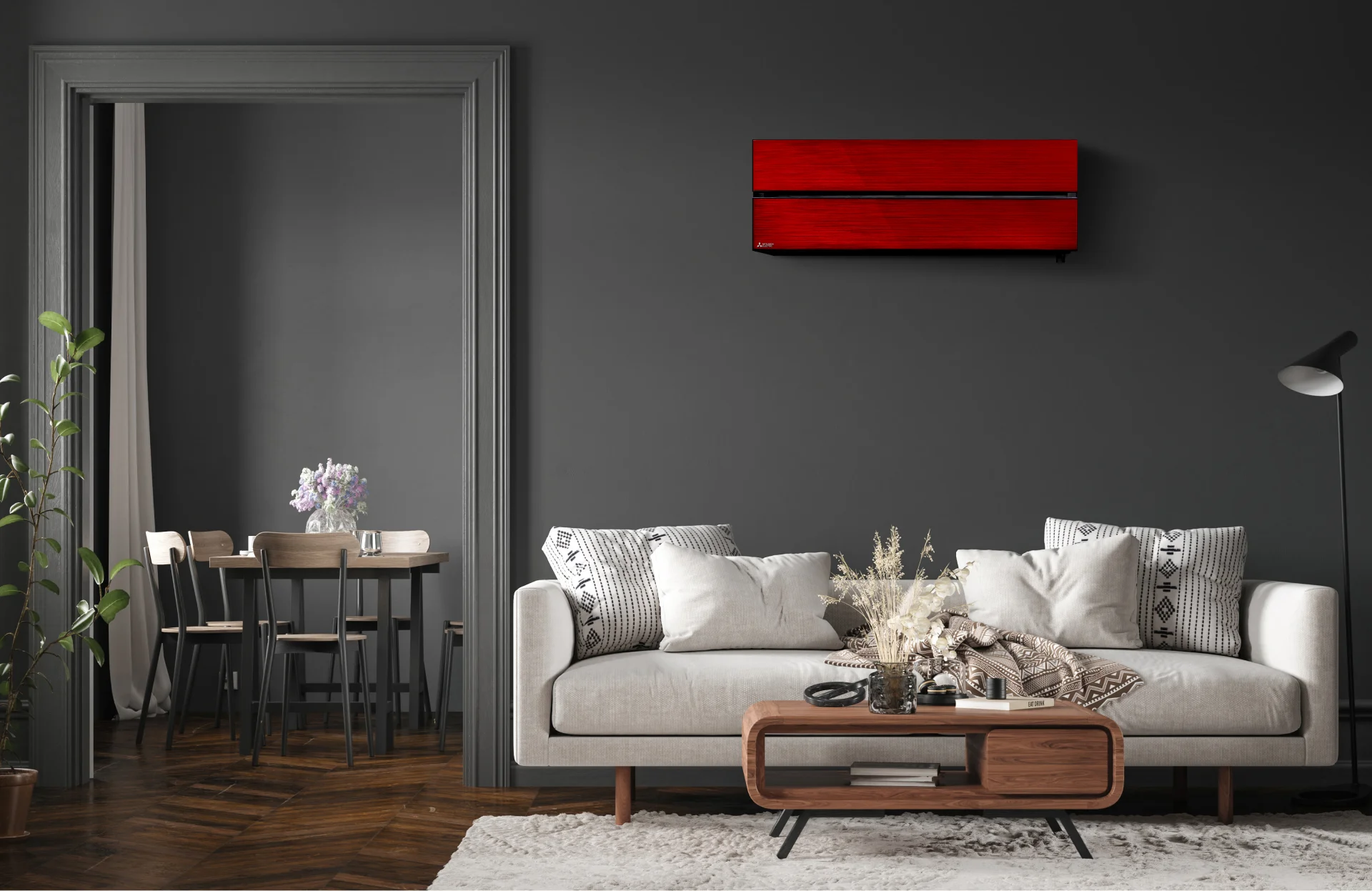 LN25 Black Diamond HyperCore® Smart High Wall Heat Pump
