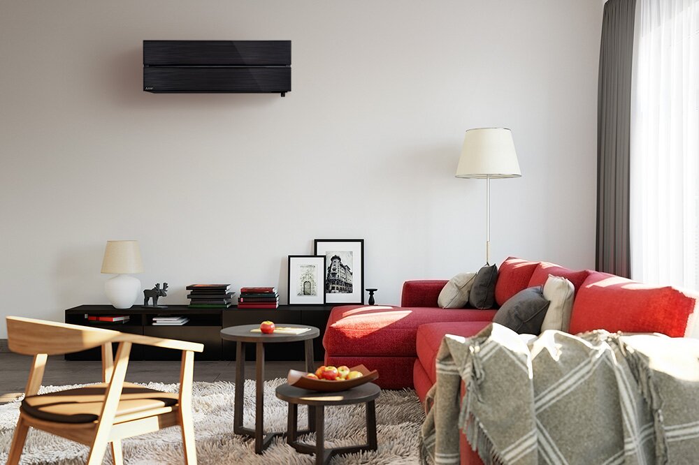 LN35 Black Diamond HyperCore® Smart High Wall Heat Pump