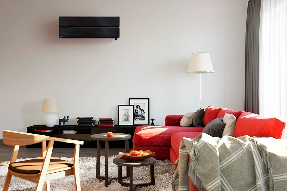 LN25 Black Diamond HyperCore® Smart High Wall Heat Pump